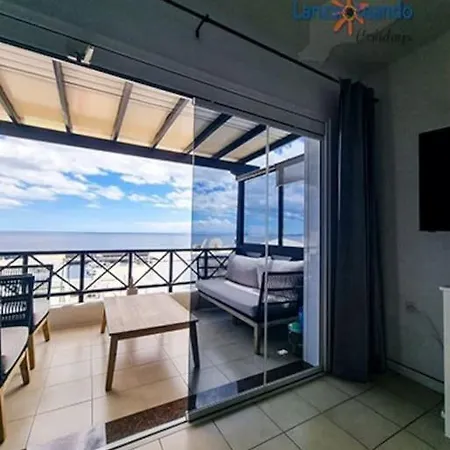 The Blue Cris-tol Vv With Sea View דירה פוארטו דל כרמן